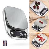 Digital Kitchen Food Scale 22lb – 1g Precision Stainless Steel