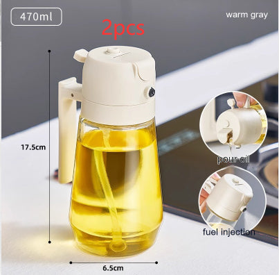470ml Olive Oil Sprayer Bottle for Air Fryer & BBQ