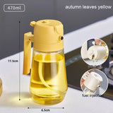 470ml Olive Oil Sprayer Bottle for Air Fryer & BBQ
