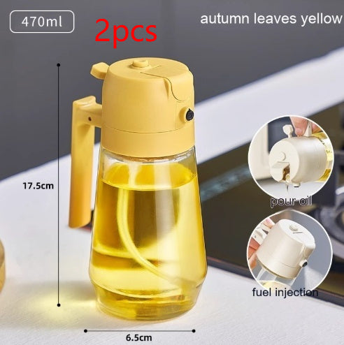 470ml Olive Oil Sprayer Bottle for Air Fryer & BBQ