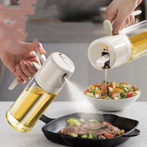 Olive Oil Sprayer Bottle for Cooking & BBQ – Oil Mister Dispenser for Kitchen & Baking