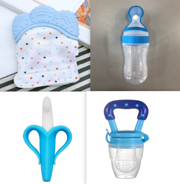 Silicone Baby Spoon Bottle Feeder for First Solid Foods